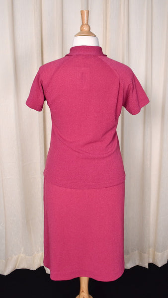 1960s Pink Sailor Skirt Suit Cats Like Us