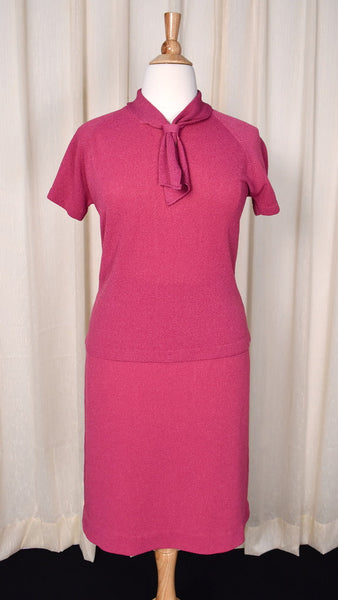 1960s Pink Sailor Skirt Suit Cats Like Us