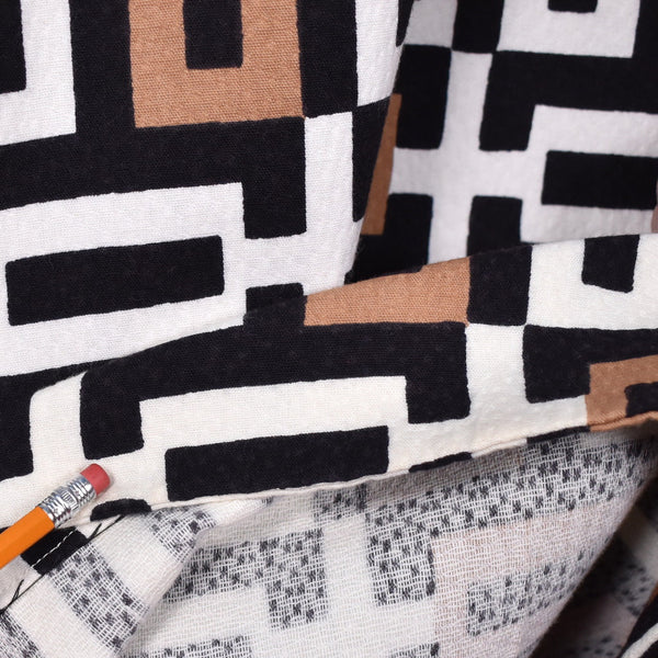 1960s Rectangles Maxi Dress Cats Like Us
