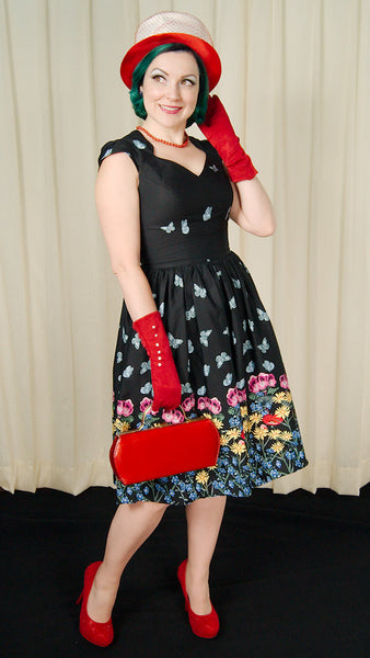 1960s Red Mod Netting Hat Cats Like Us