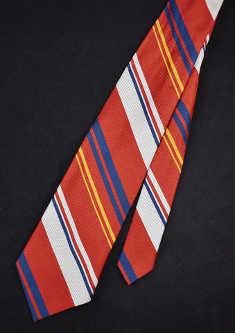 1960s Red & Silver Striped Tie Cats Like Us