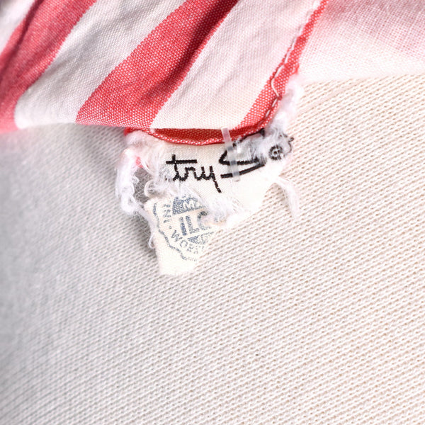 1960s Red & White Ribbon Vintage Dress Cats Like Us