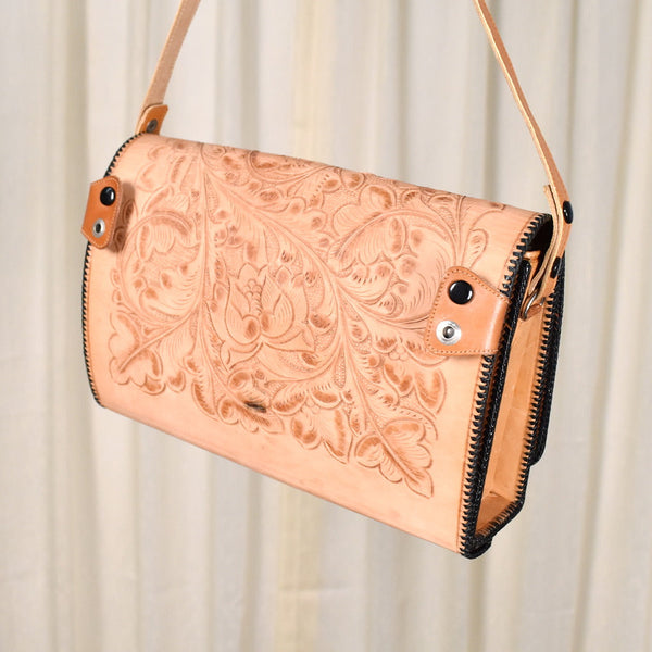 1960s Roses Reversible Handbag Cats Like Us