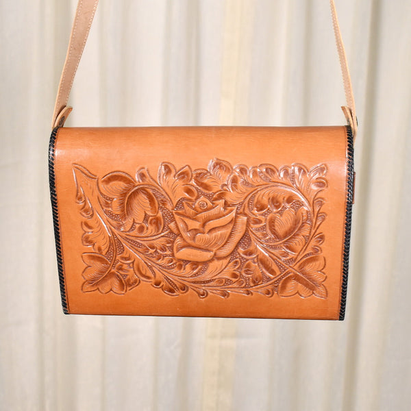 1960s Roses Reversible Handbag Cats Like Us