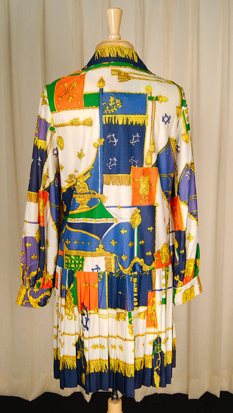 1960s Royalty Shirt Dress Cats Like Us