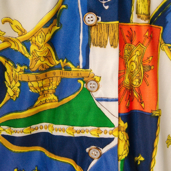 1960s Royalty Shirt Dress Cats Like Us