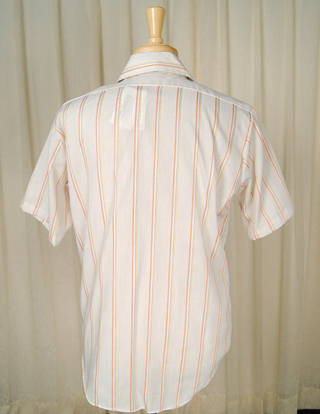 1960s SS BVD Striped Shirt Cats Like Us
