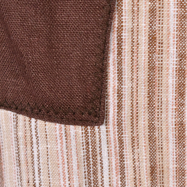 1960s Style Brown Hippie Shirt Cats Like Us