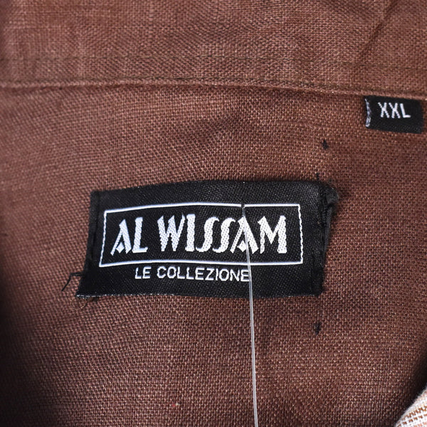 1960s Style Brown Hippie Shirt Cats Like Us