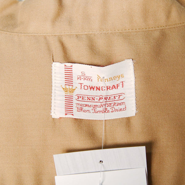 1960s Tan SS Shirt Cats Like Us
