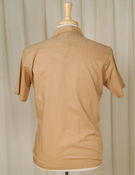1960s Tan SS Shirt Cats Like Us