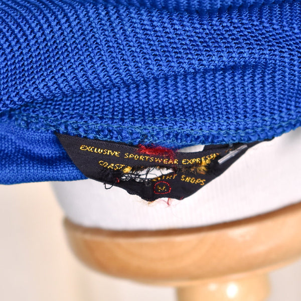 1960s Teal Belt Vintage Knit Shirt Cats Like Us