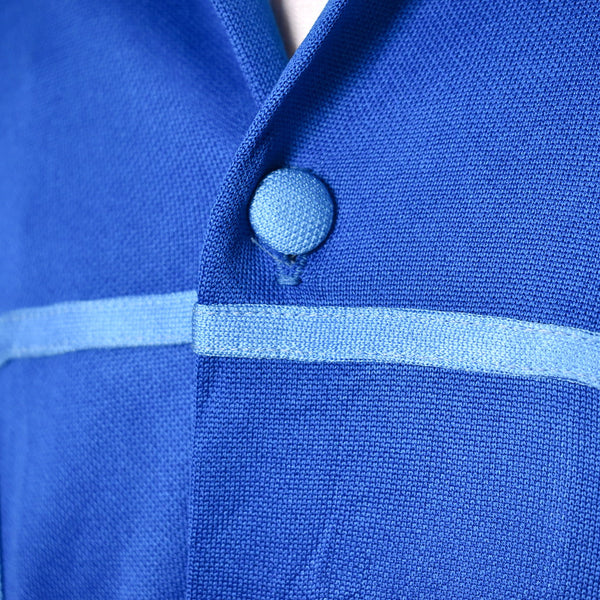 1960s Teal Belt Vintage Knit Shirt Cats Like Us