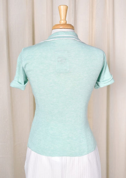 1960s Vintage 2 in 1 Mint Cardigan Cats Like Us