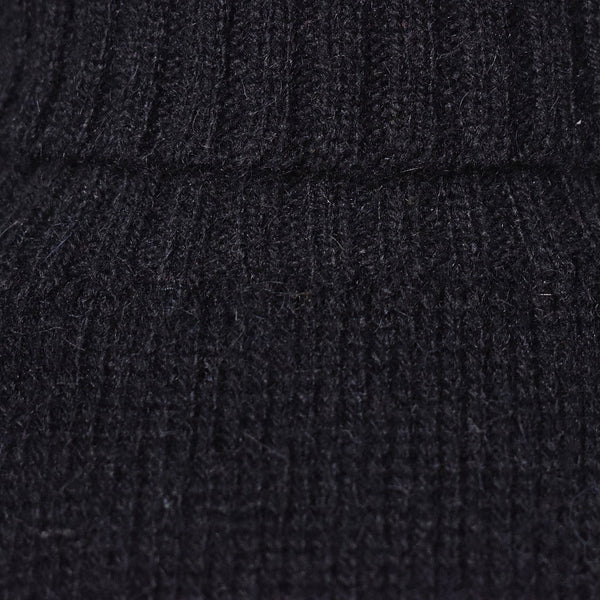 1960s Vintage Black Wool Turtleneck Cats Like Us