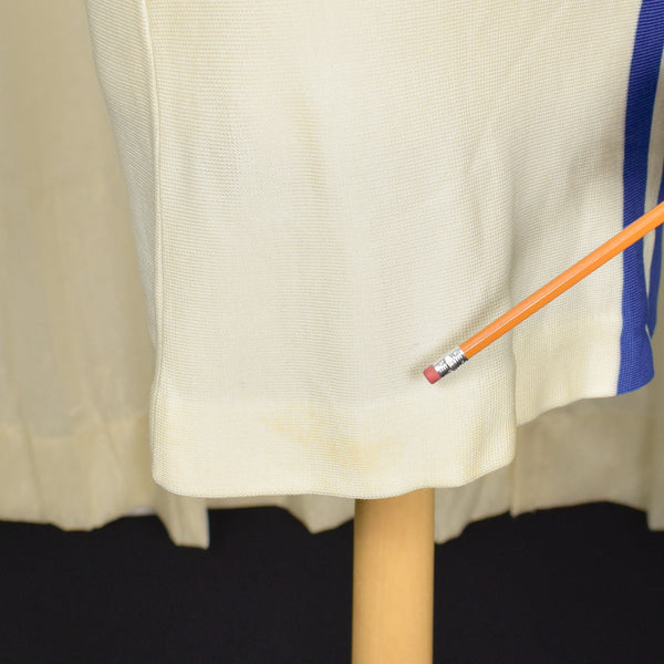 1960s Vintage  Blue & White Mod Dress Cats Like Us