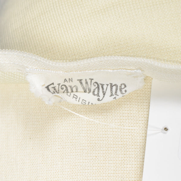 1960s Vintage  Blue & White Mod Dress Cats Like Us