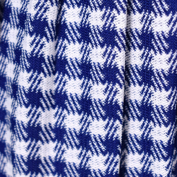 1960s Vintage Blue & White Plaid Skirt Cats Like Us