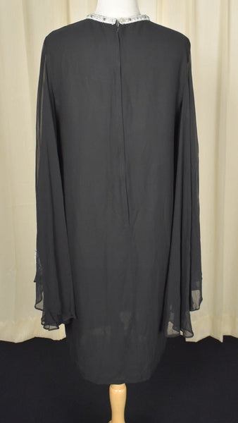 1960s Vintage Butterfly Sleeve Dress Cats Like Us