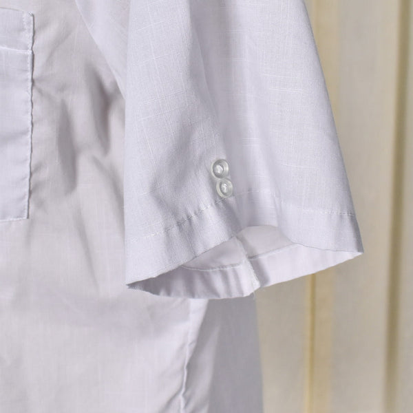 1960s Vintage Gray Button Detail Shirt Cats Like Us