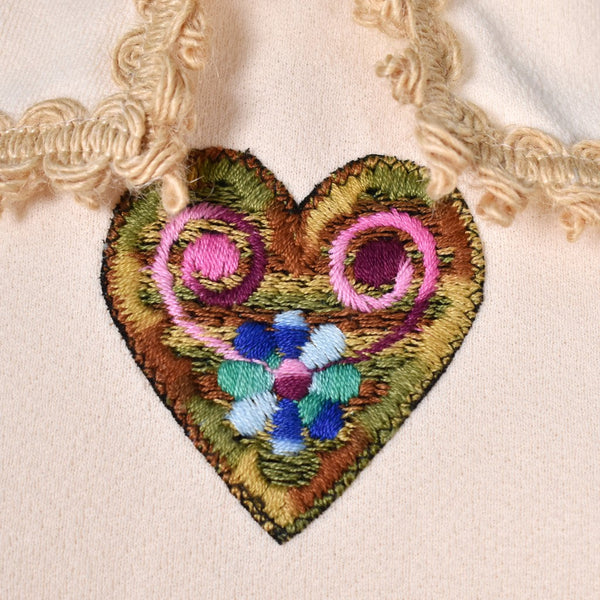 1960s Vintage Heart Babydoll Mini Dress Cats Like Us