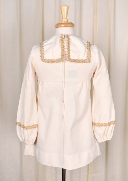 1960s Vintage Heart Babydoll Mini Dress Cats Like Us