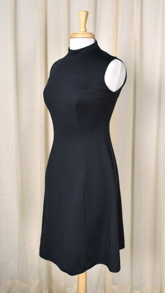 1960s Vintage LBD A-line Dress Cats Like Us