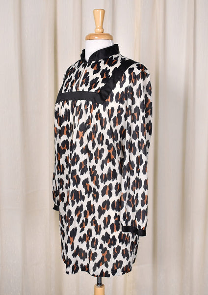1960s Vintage Leopard Keyhole Nightie Cats Like Us