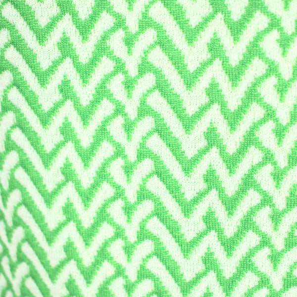 1960s Vintage Lime Chevron Dress Set Cats Like Us