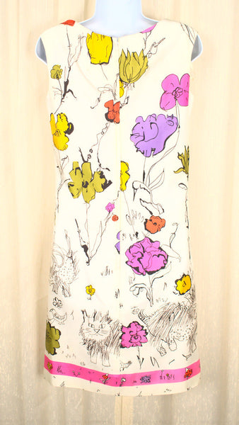 1960s Vintage Lion Dress & Coat Set Cats Like Us
