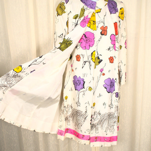 1960s Vintage Lion Dress & Coat Set Cats Like Us