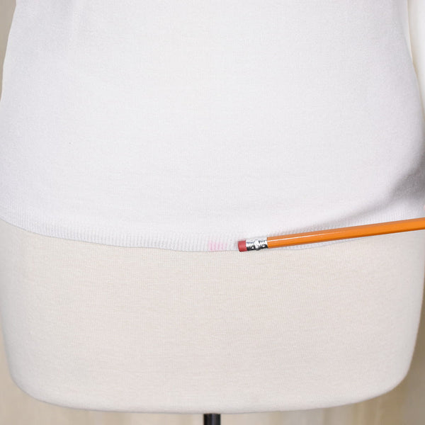 1960s Vintage Off White Cowl Neck Top Cats Like Us