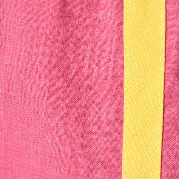 1960s Vintage Pink & Yellow Wrap Skirt by John Meyer of Norwich Cats Like Us