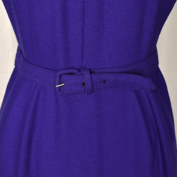 1960s Vintage Purple Bombshell Sheath Dress Cats Like Us