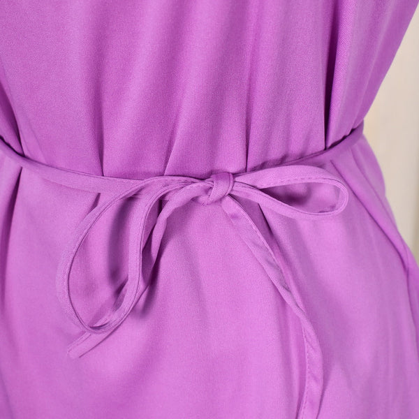 1960s Vintage Purple Scallop Top Cats Like Us