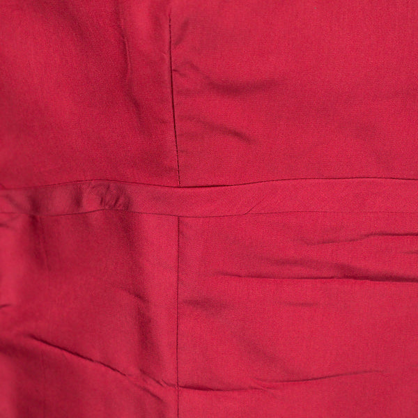 1960s Vintage Red Maxi Dress & Jacket Cats Like Us