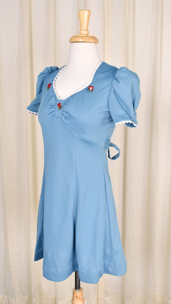 1960s Vintage Scoop Neck Mini Dress Cats Like Us