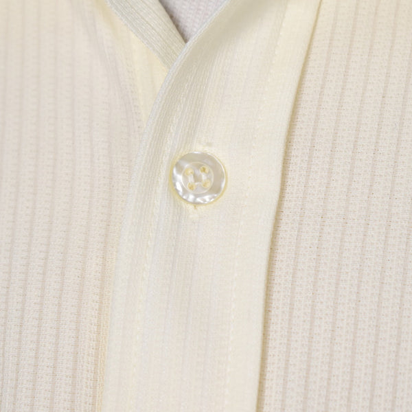 1960s Vintage Sheer Yellow Stripe Shirt Cats Like Us