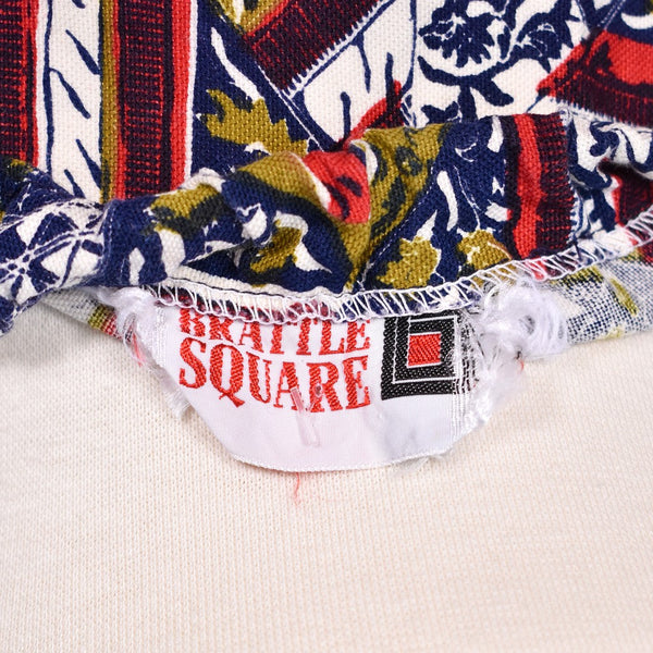 1960s Vintage Tiki Inspired Mini Skirt by Brattle Square Cats Like Us