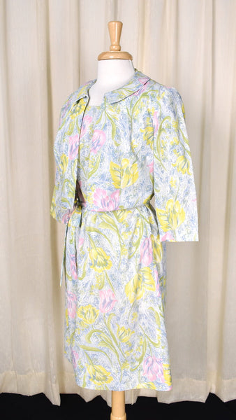 1960s Vintage Tulip Dress Suit Cats Like Us
