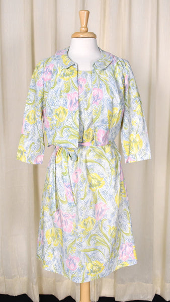 1960s Vintage Tulip Dress Suit Cats Like Us