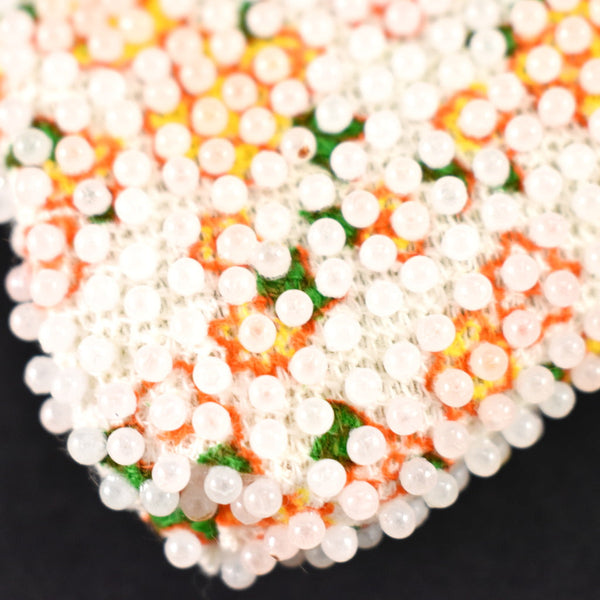 1960s Vintage White Candy Dot Coin Purse Cats Like Us