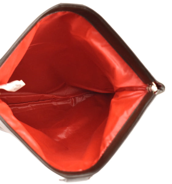 1970s Brown Vintage Envelope Bag Cats Like Us