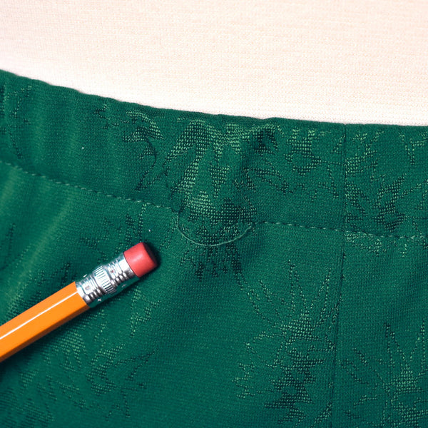 1970s Emerald Floral Skirt Set Cats Like Us