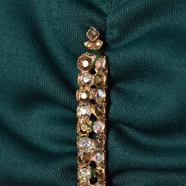 1970s Emerald Maxi & Bolero Cats Like Us