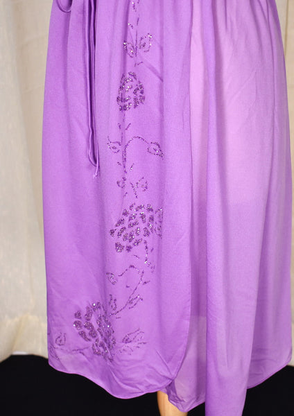 1970s Glitter Vintage Disco Dress Set Cats Like Us