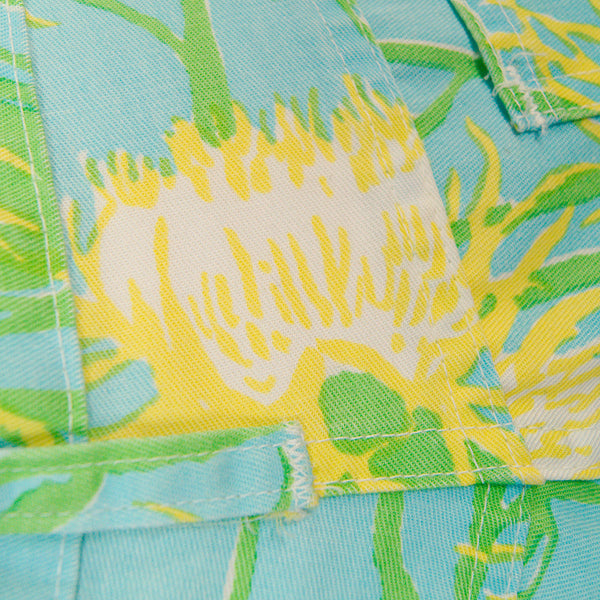 1970s Lilly Floral Pants Cats Like Us