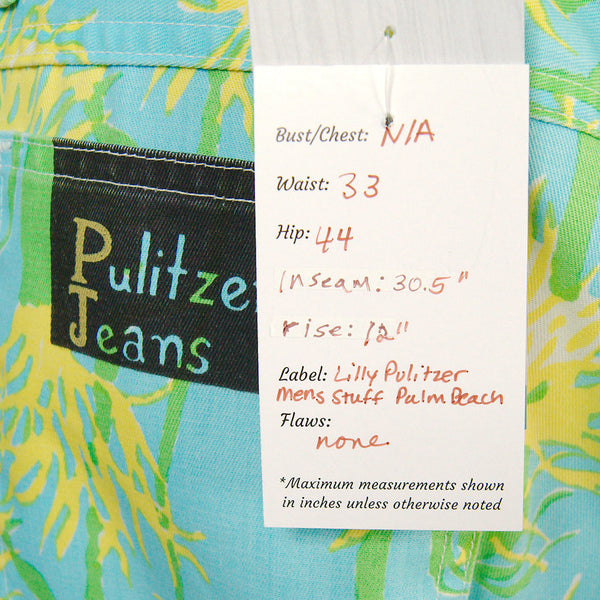 1970s Lilly Floral Pants Cats Like Us