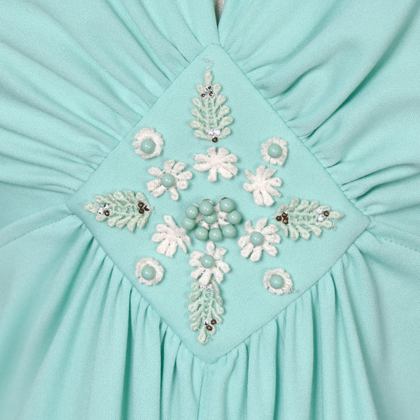 1970s Mint Butterfly Dress Cats Like Us