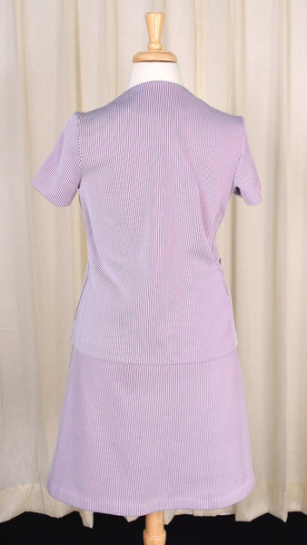 1970s Purple Skirt Suit Set Cats Like Us